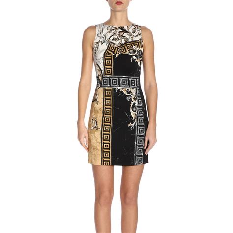 versace check dress women's|Versace Women Collection Features .